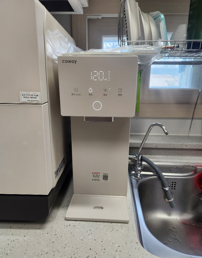 코웨이 아이콘3 냉온정수기 CHP-7220N 설치 사진