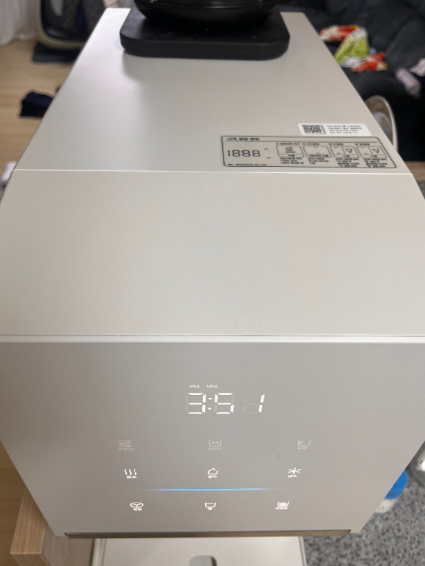 SK매직 원코크 플러스 얼음물 냉온정수기 WPU-IAC425S 설치 사진