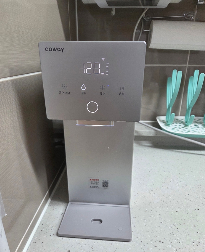 코웨이 아이콘3 냉온정수기 CHP-7220N 설치 사진