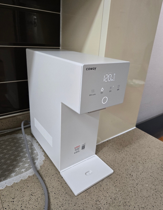 코웨이 아이콘3 냉온정수기 CHP-7220N 설치 사진