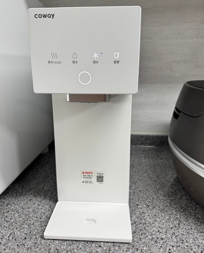 코웨이 아이콘3 냉온정수기 CHP-7220N 설치 사진