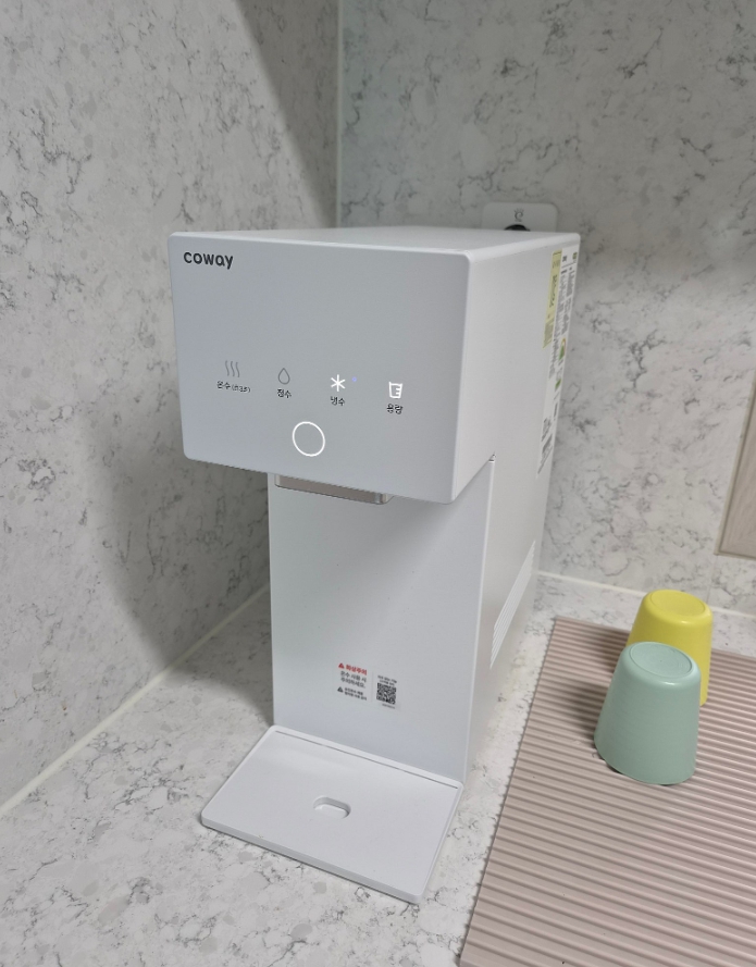 코웨이 아이콘3 냉온정수기 CHP-7220N 설치 사진