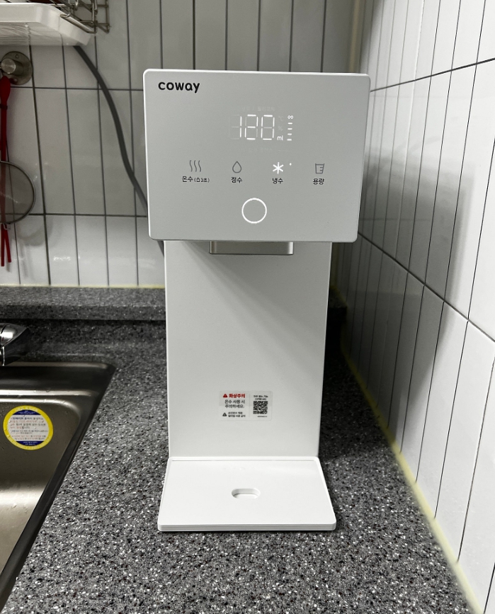 코웨이 아이콘3 냉온정수기 CHP-7220N 설치 사진