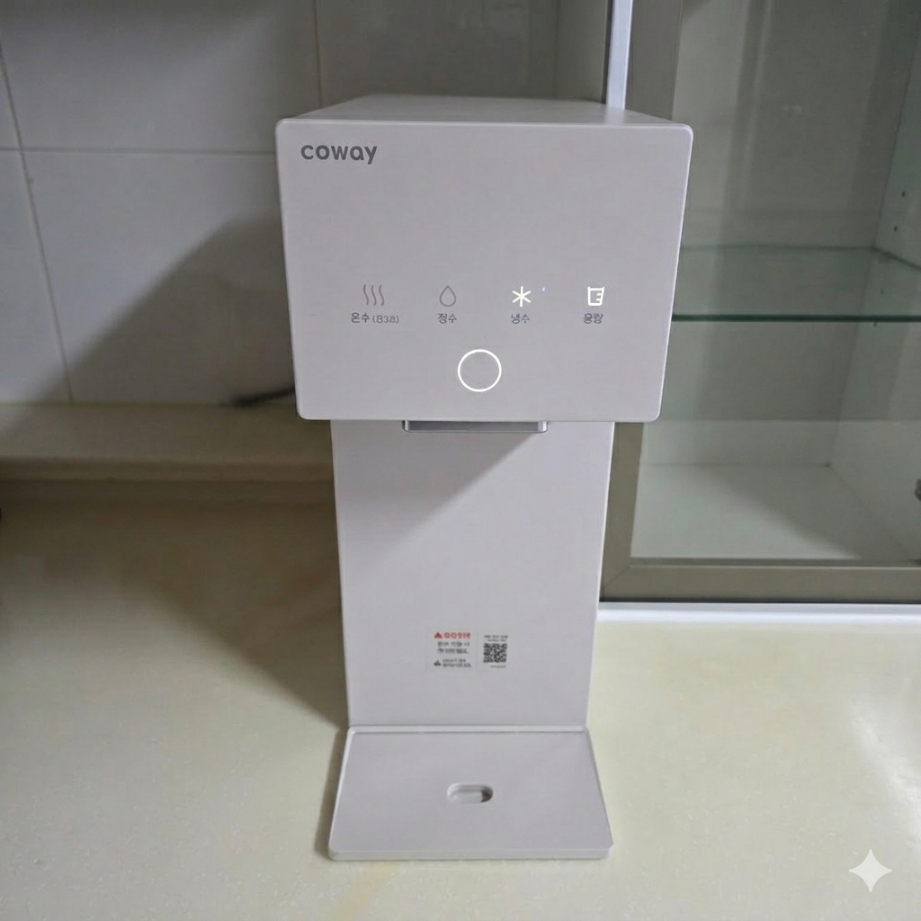 코웨이 아이콘3 냉온정수기 CHP-7220N 설치 사진